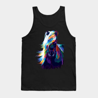 Horse Wpap Pop Art Tank Top